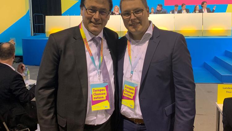 Gerald Ullrich und Robert-Martin Montag